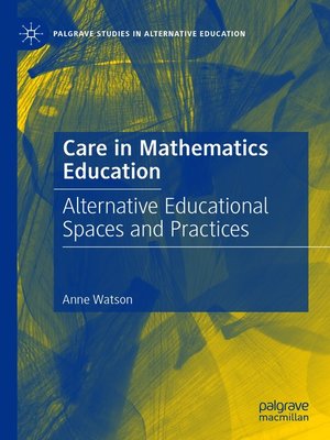 cover image of Care in Mathematics Education